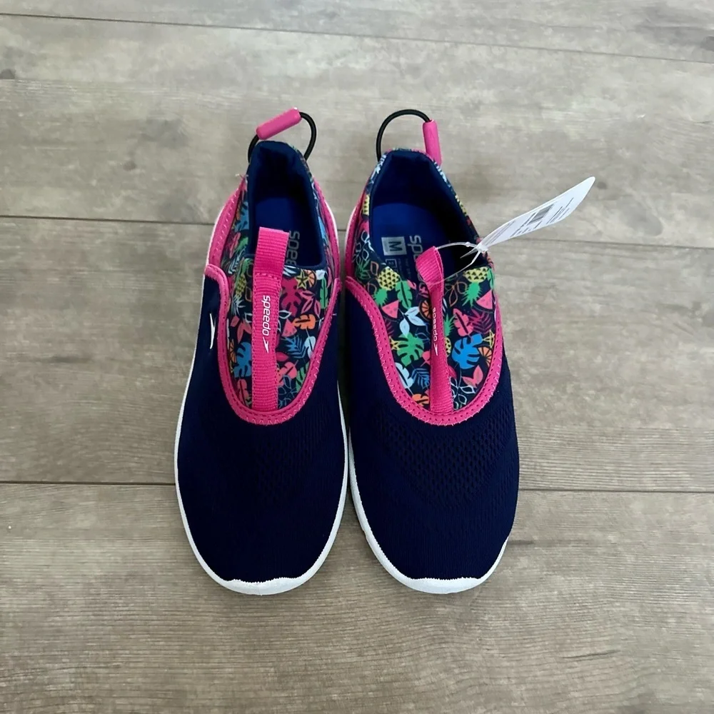 Speedo Junior Girls' Aquaskimmer Water Shoes size medium (2-3) new with tags